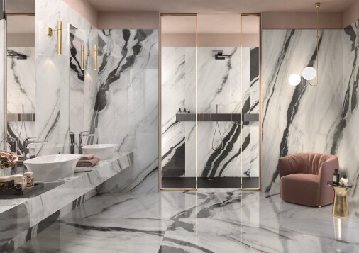 Rak - Panda Marble Bathroom